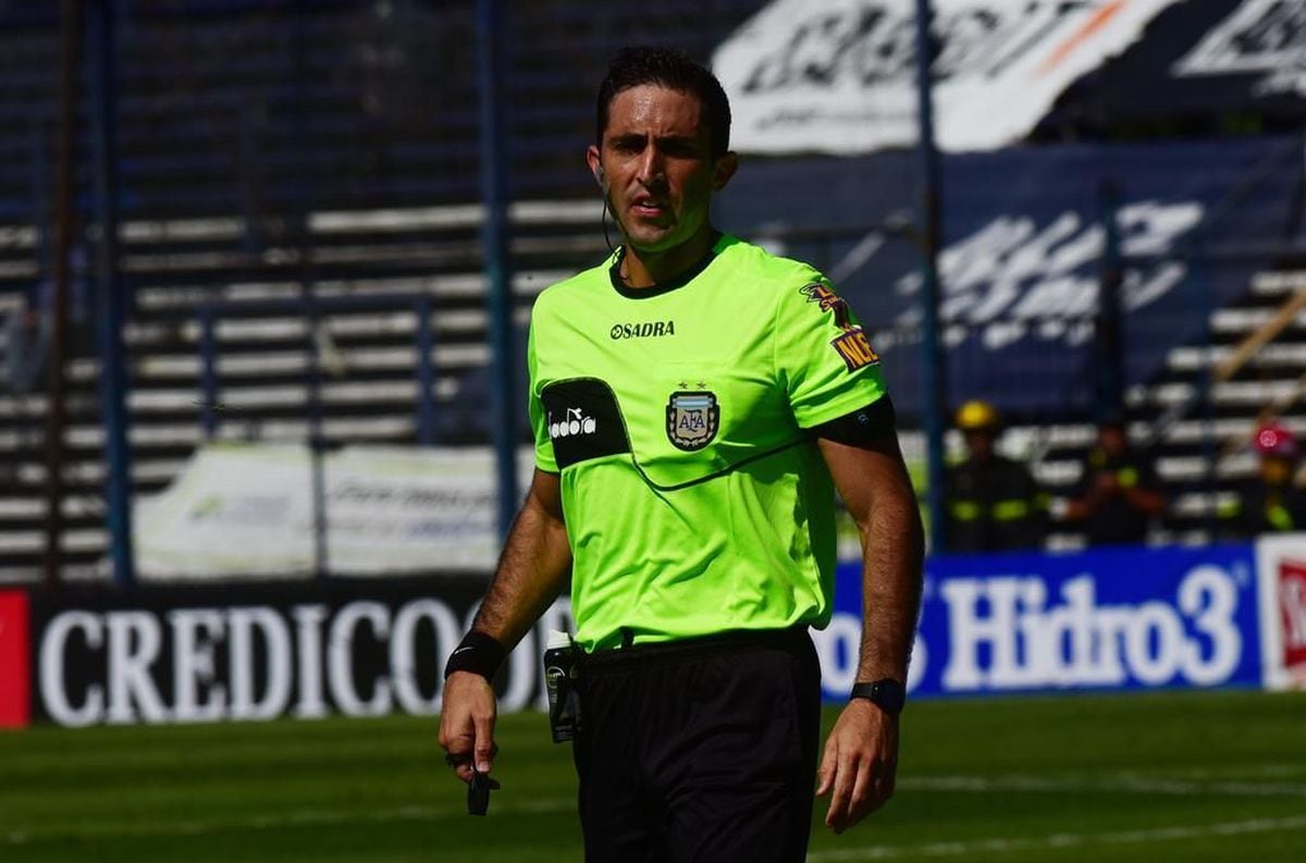 Nazareno Arasa será el árbitro que estará en el duelo entre Unión de Santa Fe y Godoy Cruz.