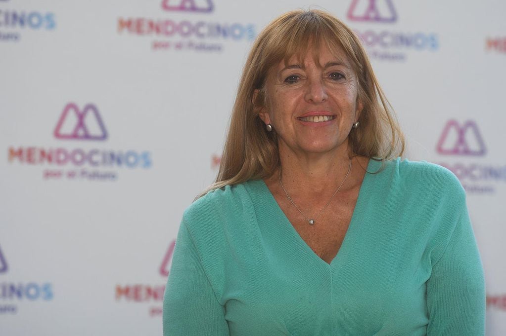 Patricia Gimenez, precandidata a la vicegobernación en la fórmula con Luis Petri en las PASO 2023 en MendozaFoto: José Gutierrez / Los Andes 