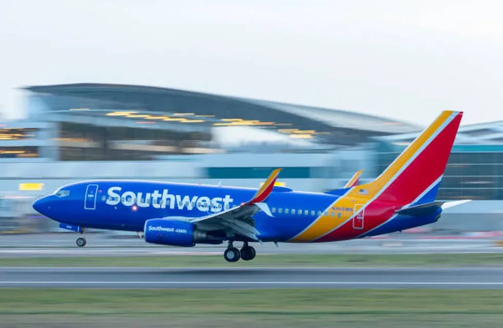 Avión de Southwest Airlines. Foto: Web