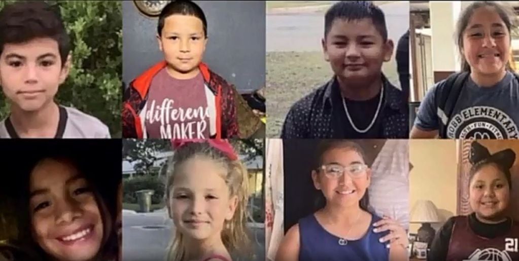 Las víctimas del tiroteo en Texas.