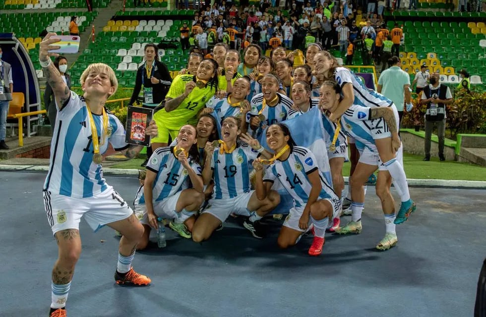 Selección argentina femenina clasificada al Mundial 2023 (Prensa AFA)