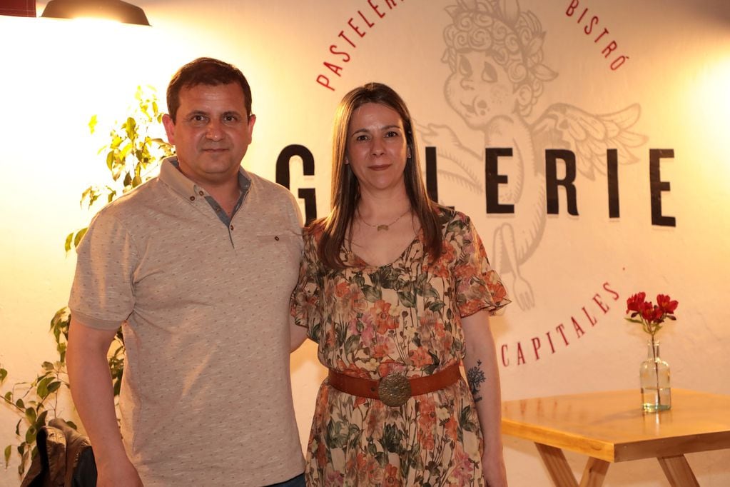 Gustavo Guiñazú y Silvina Vanrell