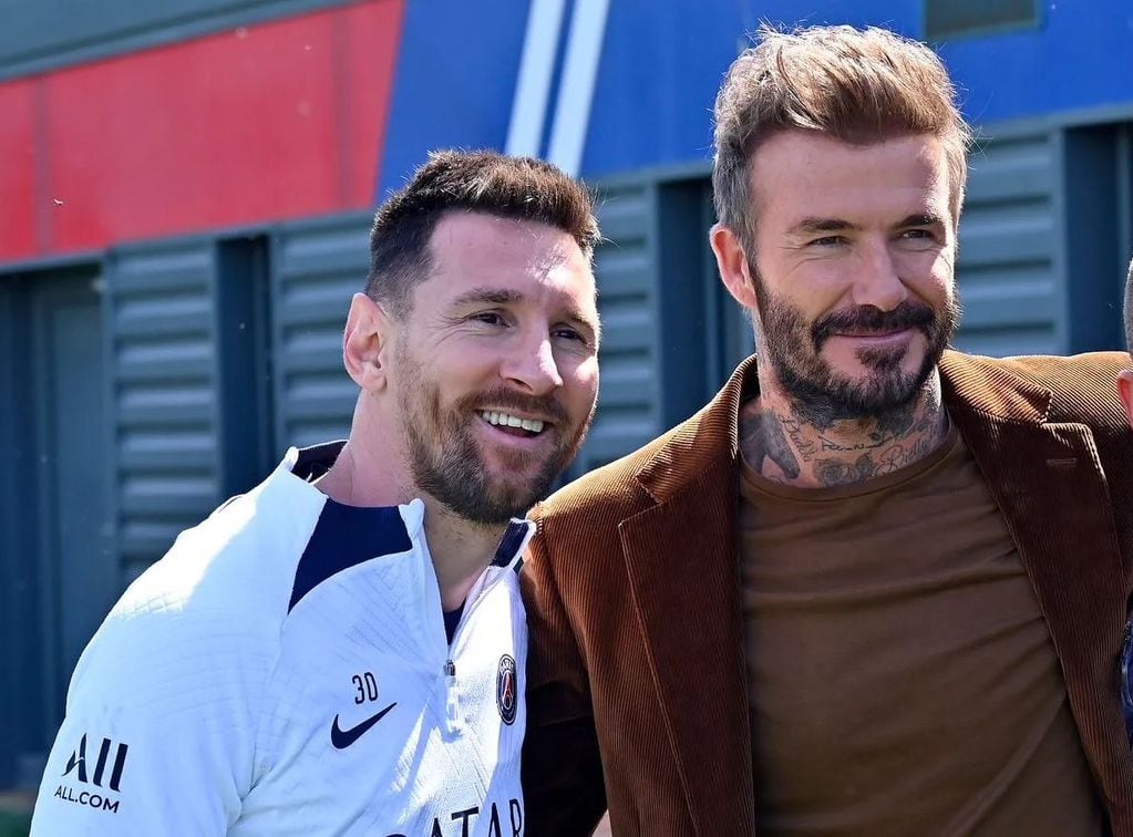Lionel Messi y David Beckham, directivo de peso en el Inter de Miami. Hay acuerdo. / archivo