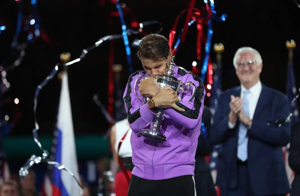Una bestia: Rafael Nadal le ganó una maratónica final del Us Open al ruso Medvedev 