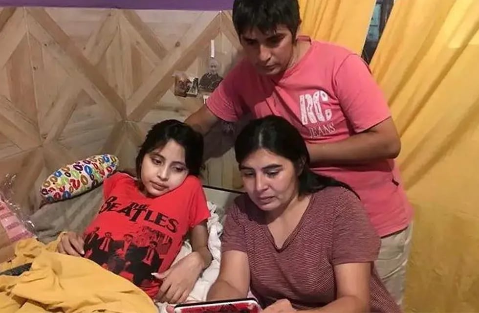 La pequeña de 12 años será trasladada a Buenos Aires para continuar con su tratamiento. Gentileza Diario Panorama
