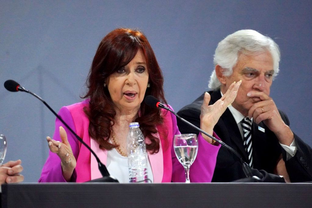 Cristina Kirchner en la provincia del Chaco. / Foto: Clarín