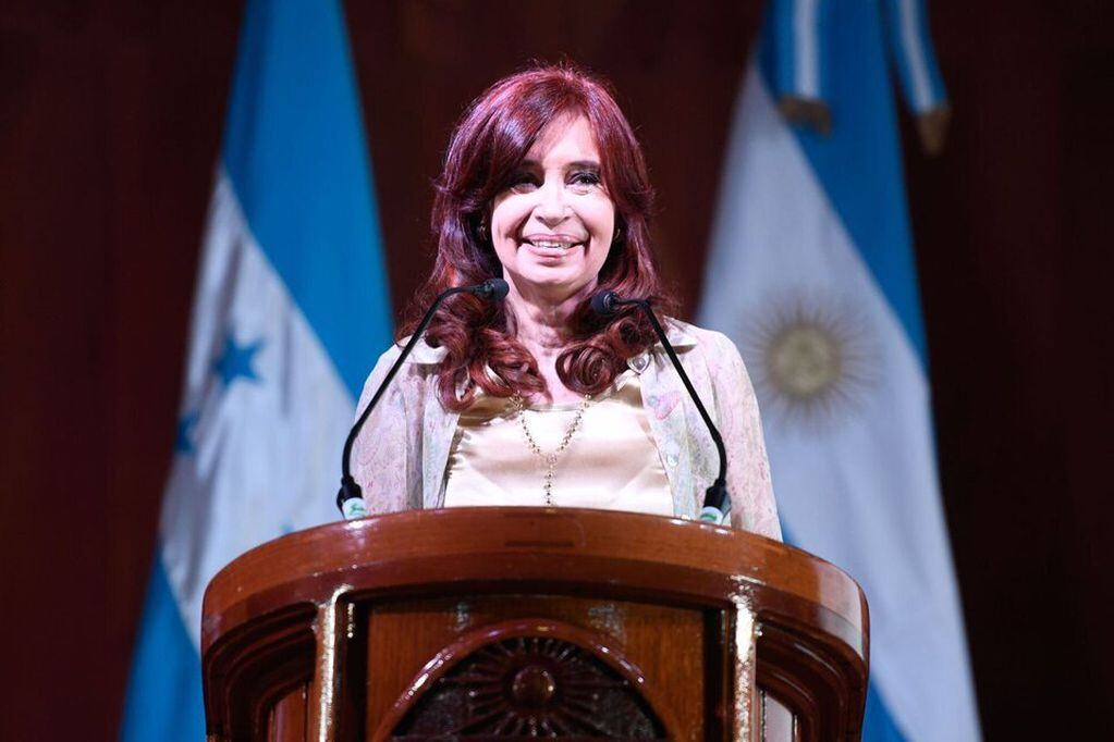 Cristina Kirchner está en Honduras para la asunción de Xiomara Castro. / Foto: Gentileza