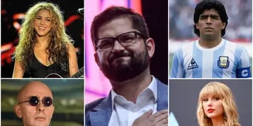 Gabriel Boric, nuevo presidente de Chile, fanático de Shakira, Diego Maradona, Indio Solari y Taylor Swift