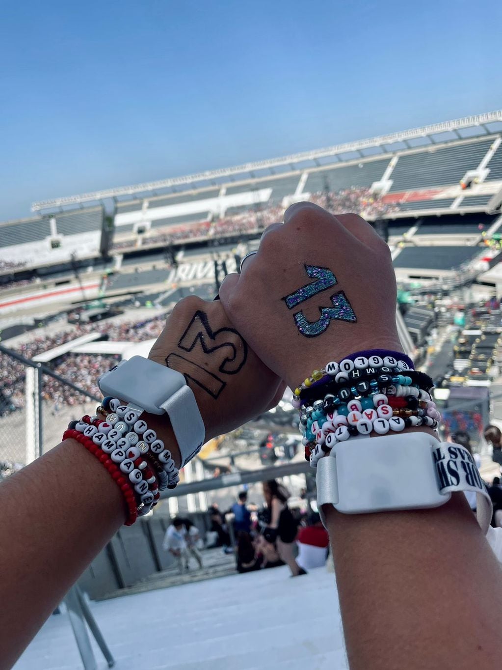 "Friendship bracelets” en el show de Taylor Swift en Argentina