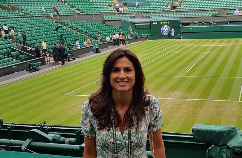 Gabriela Sabatini recibió el premio a la corrección deportiva en Wimbledon