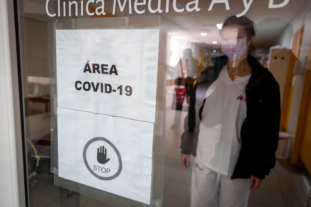 En cada hospital y clínica de Mendoza hay un área especializada para tratar a los pacientes con Covid-19. Foto: Ignacio Blanco / Los Andes.