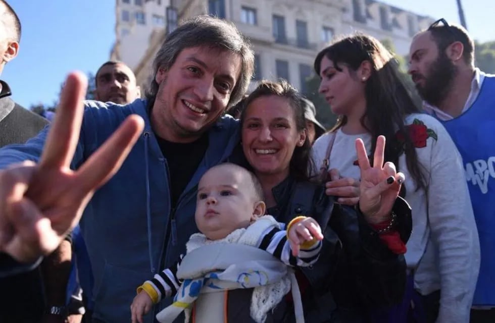 Máximo, el hijo de Néstor Kirchner y Cristina Fernández. / archivo