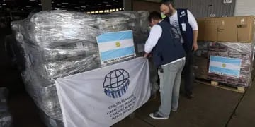  Argentina enviará una carga de 4.200 kilos con ayuda humanitaria para México.