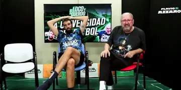 Flavio Azzaro y Andrés Ducatenzeiler en "El Loco y el Cuerdo"
