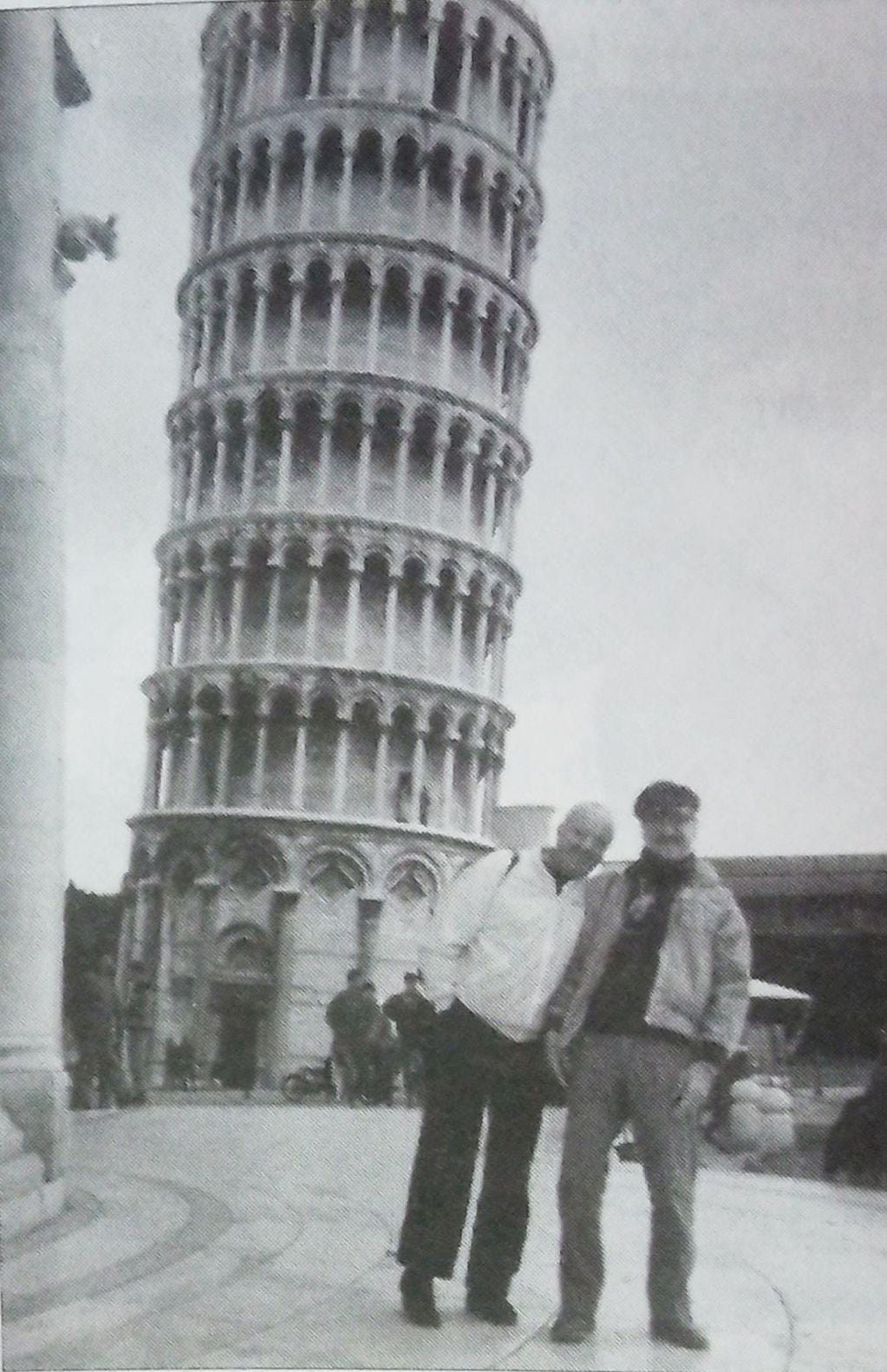 Ástor Piazzolla y Horacio Malvicino en Venecia, en una foto del libro "El tano y yo".