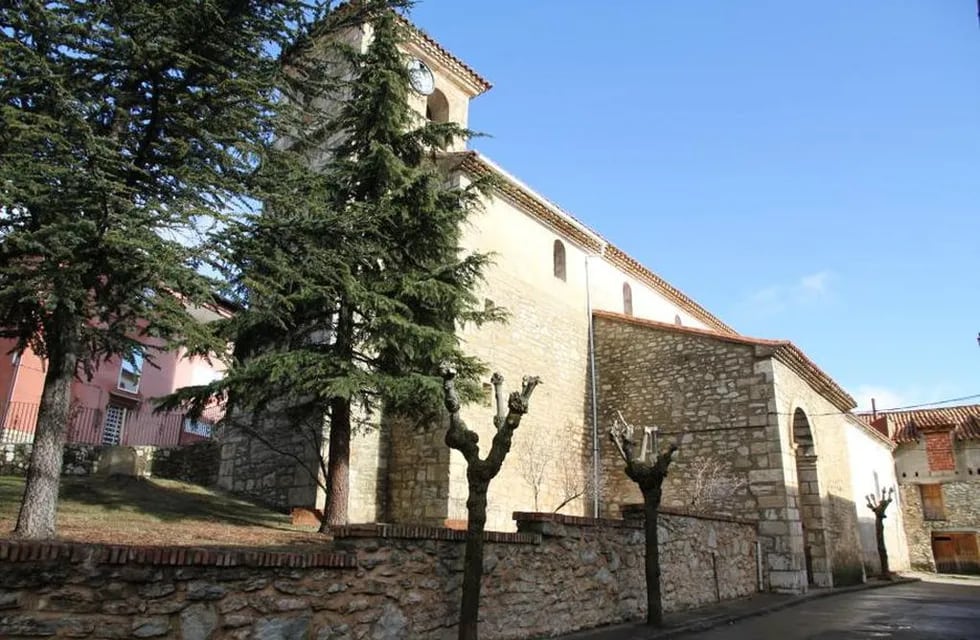 Iglesia histórica del pueblo Ayuntamiento de Griegos. / Foto: Gentileza