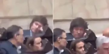 VIDEO: Javier Milei se durmió en el recinto de Diputados durante  el debate sobre el impuesto a las ganancias