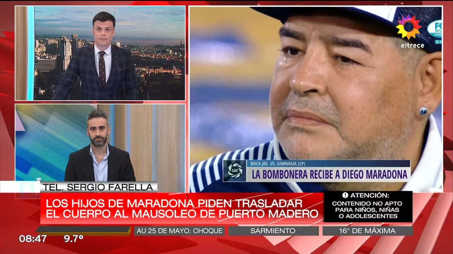 Hay nueva información sobre el pantéon donde se espera que se trasladen los restos de Maradona.