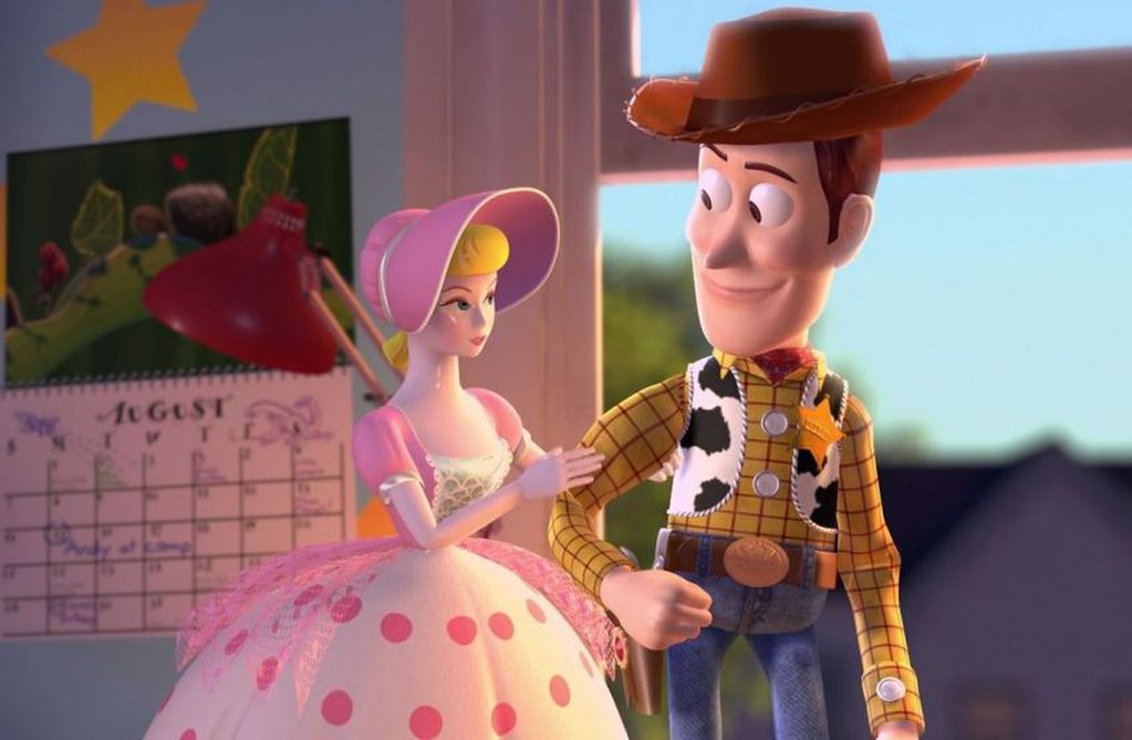 
    Bo Beep fue el interés amoroso de Woody en las dos primeras películas de "Toy Story".
   