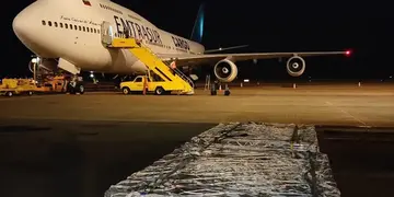 Avión venezolano-iraní