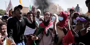 Masivas protestas en Sudán