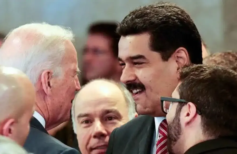 Nicolás Maduro y Joe Biden, presidentes de Venezuela y EE.UU., en una imagen de archivo.