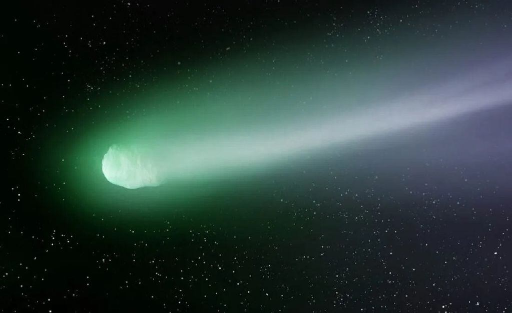 Cómo y cuándo ver el cometa verde desde Argentina (Imagen ilustrativa / Web)