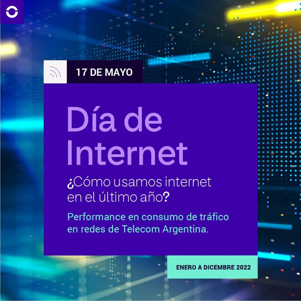 Día de Internet: datos de Argentina.