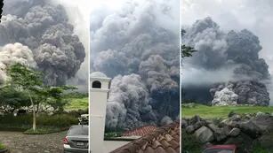 El Volcán de Fuego está sobre el "Arco volcánico centroamericano". Estuvo en erupción durante 16 horas. Hay 25 muertos.