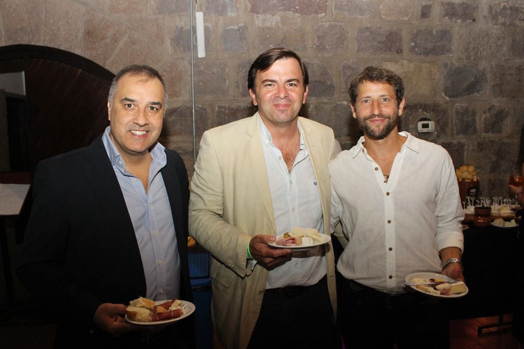 Juan Pablo Fernández, Diego Martín y Nicolás Klappenbach