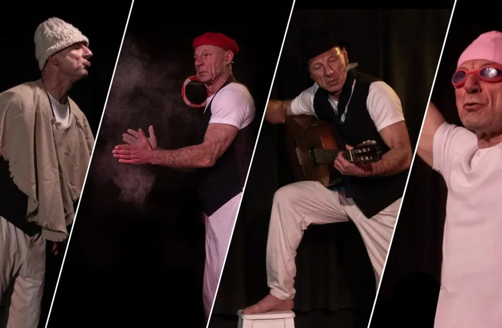 Los cuatro personajes que conforman la obra del actor. Foto: Instagram / @josekemelmajer