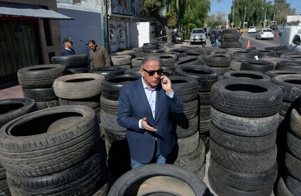 Raúl Levrino, ministro de Seguridad. Foto: Orlando Pelichotti / Los Andes