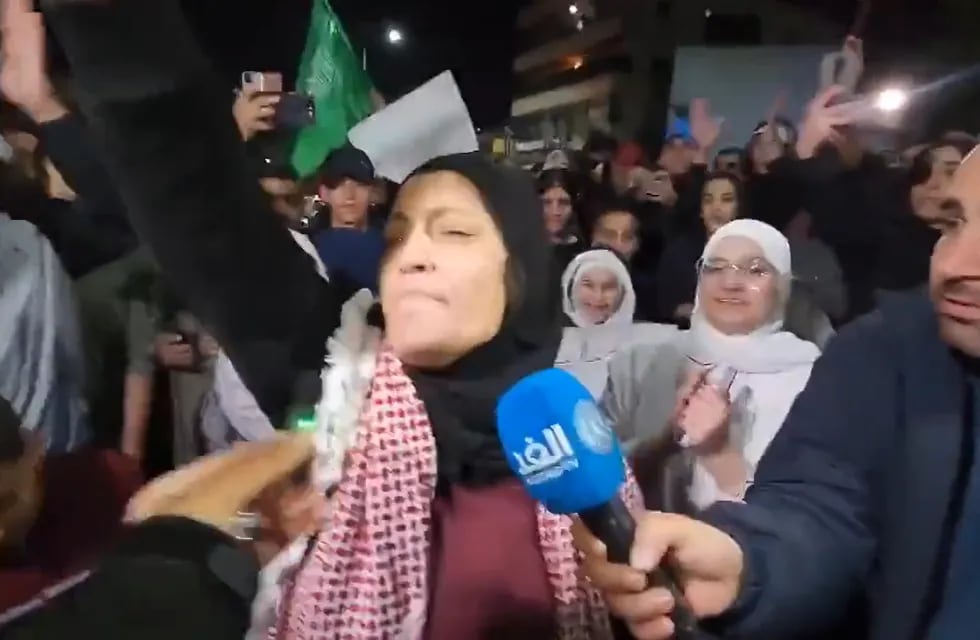 Ruda Abu Ajamiya, una de las mujeres liberadas por Israel a pedido de Hamás, arengó a derramar sangre judía apenas regresó a Gaza. Estaba detenida por intento de apuñalamiento.