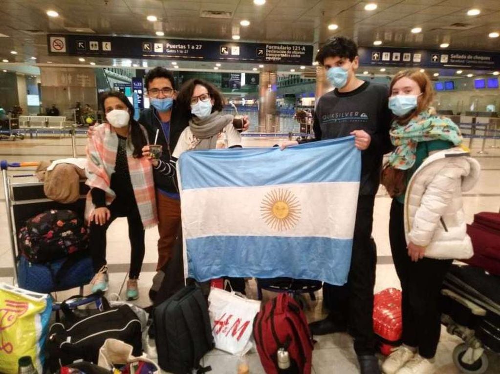 
Ya son tres los vuelos que llegaron a Argentina con varados de Andorra.  | Gentileza
   