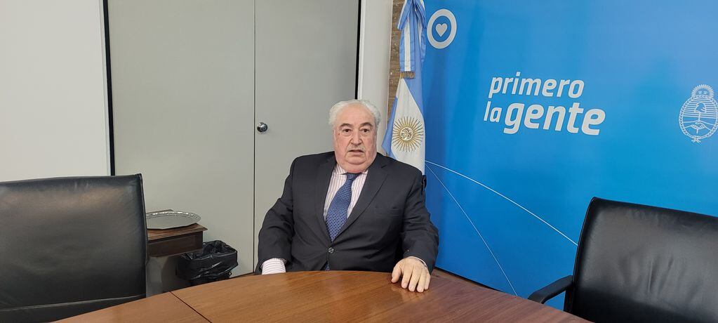 Eduardo Traian, secretario Ejecutivo de la Comisión Administradora del Tratado Minero Argentino Chileno sección argentina, dependiente de la Secretaría de Política Minera.