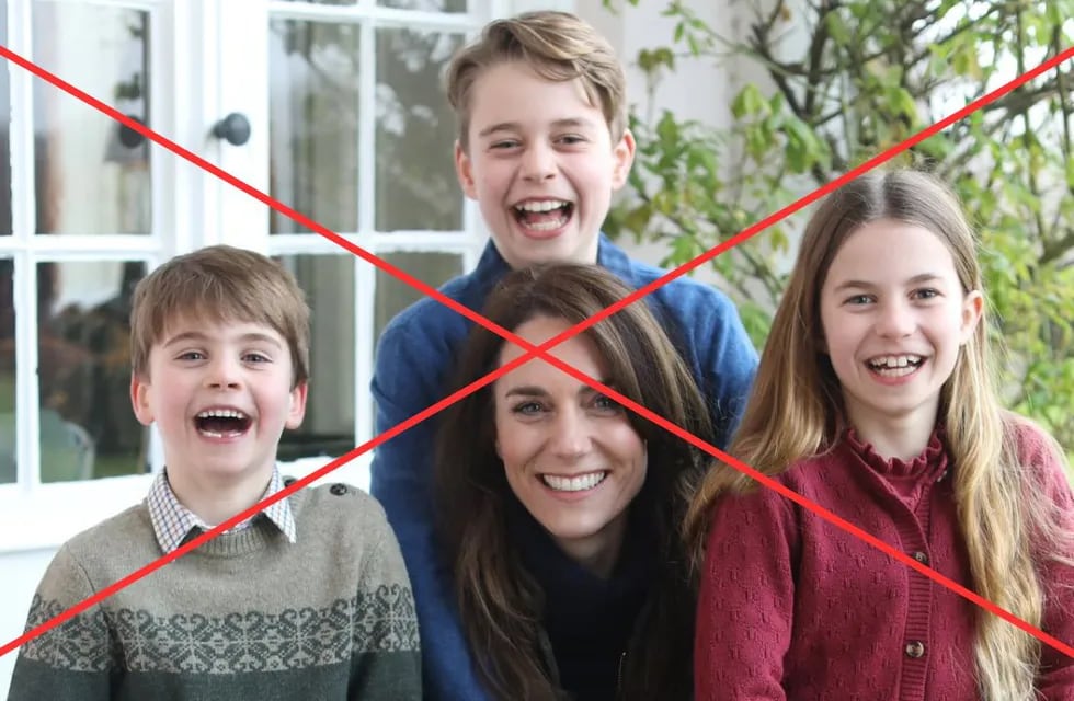 Kate Middleton confirmó que ella misma manipuló la foto familiar: “De vez en cuando experimento con la edición”