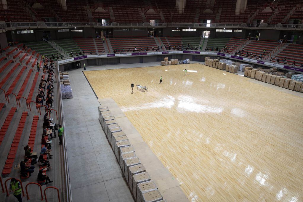 El Aconcagua Arena fue el escenario del examen de ingreso a la UNCuyo.