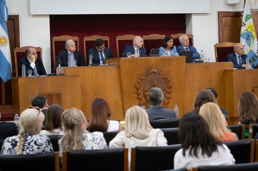 Los siete miembros de la Corte integran el Jury de Enjuiciamiento. Foto: Ignacio Blanco / Los Andes 
