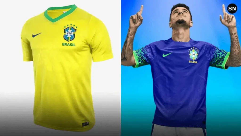 La camiseta de Brasil /Gentileza TyC Sports