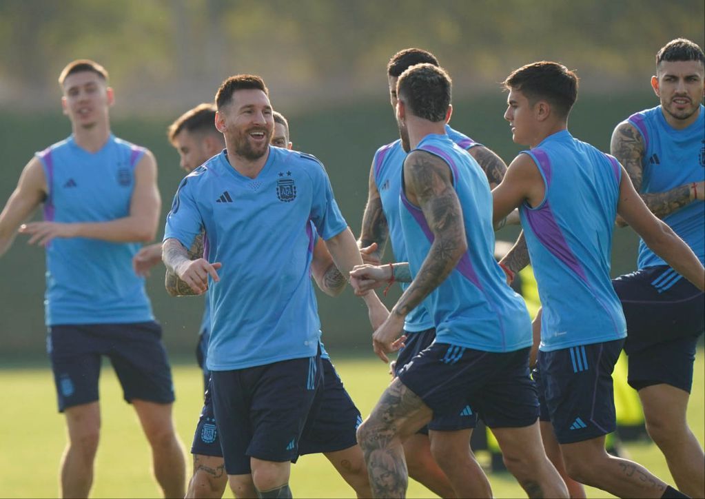 La selección argentina se prepara para debutar en el Mundial de Qatar. Foto: Archivo / Los Andes