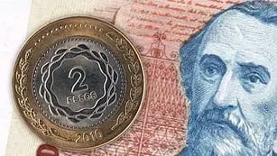 Moneda de dos pesos argentinos