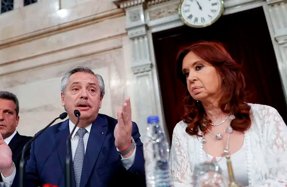 Alberto Fernández y Cristina Kirchner - Archivo / Los Andes