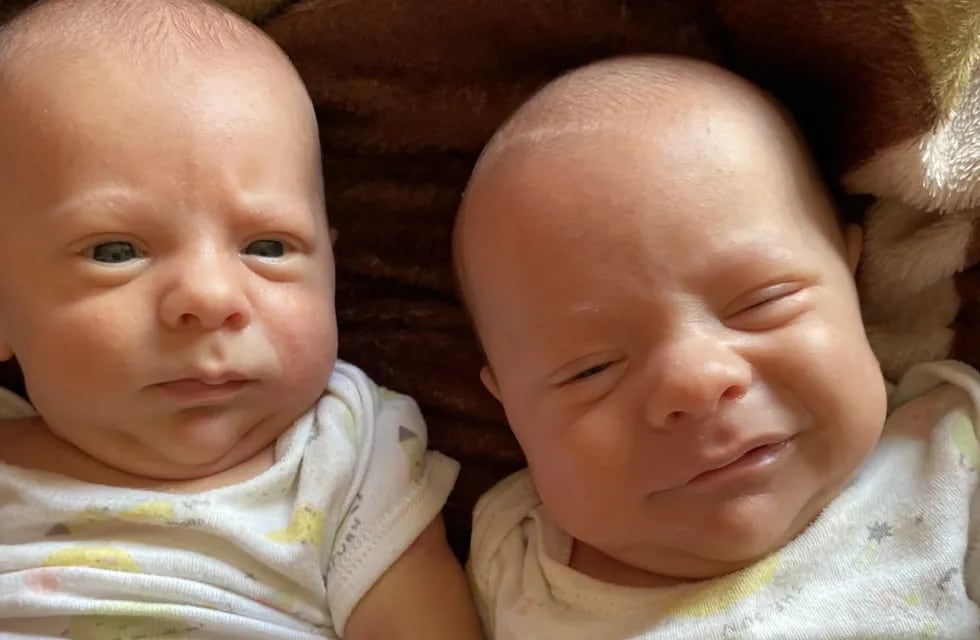 La historia de los gemelos “mezclados” se hizo viral - Twitter