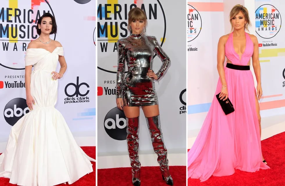 Dua Lipa, Taylor Swift y Jennifer Lopez, las favoritas en los American Music Awards