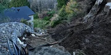 Tres muertos, el saldo del deslave en un hotel de Bariloche