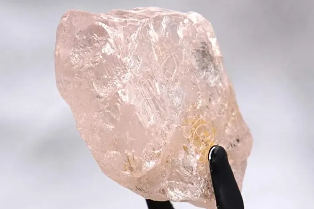 La Rosa de Lulo es el diamante más grande hallado en 300 años.