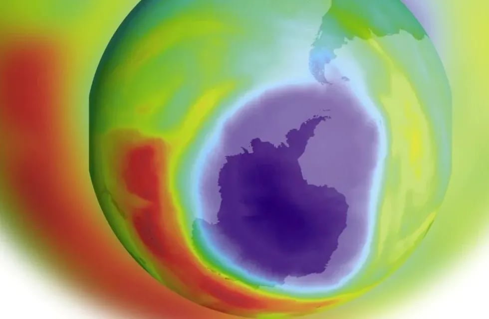 El agujero en la capa de ozono es el más grande de los últimos ocho años. Foto: El Litoral