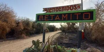 Ingreso a Retamito, el pueblo olvidado de San Juan