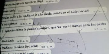El chat de WhatsApp del profesor y catequista que acosaba a una alumna en Salta