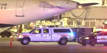 Un hombre murió aeropuerto de EEUU tras ser succionado por turbina de avión